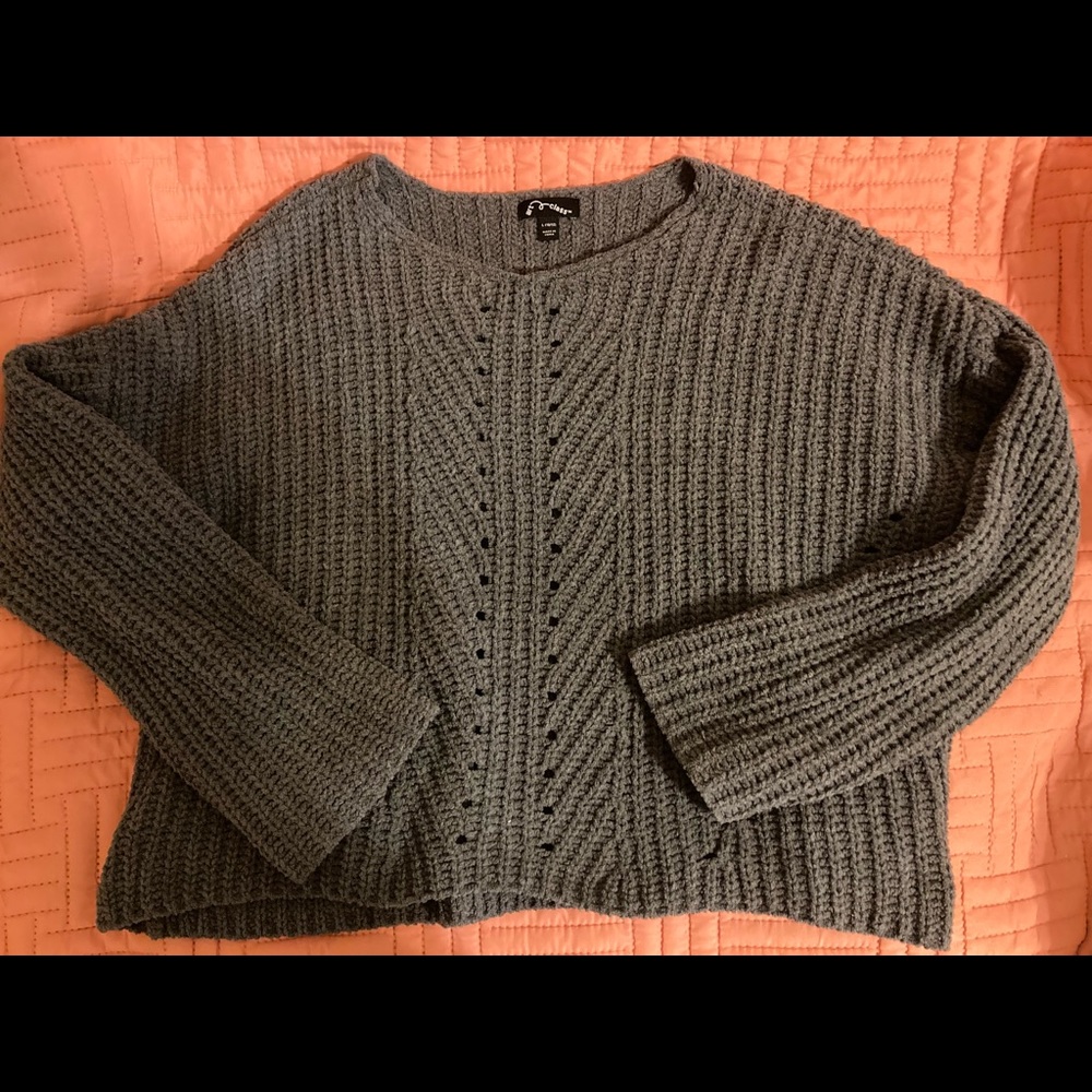 Grey sweater